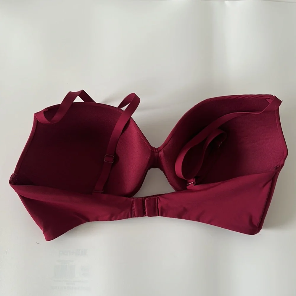 Secret Treasures Burgundy Bra lightly padded 34C